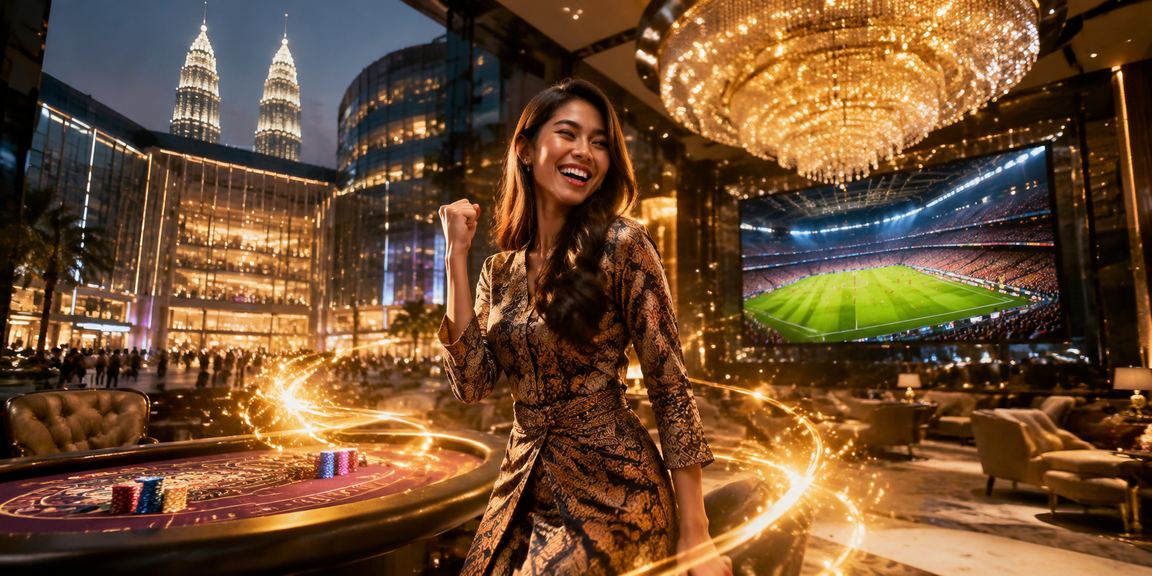 Suasana pertaruhan bertema batik Kuala Lumpur dengan paparan odds kriket yang menarik