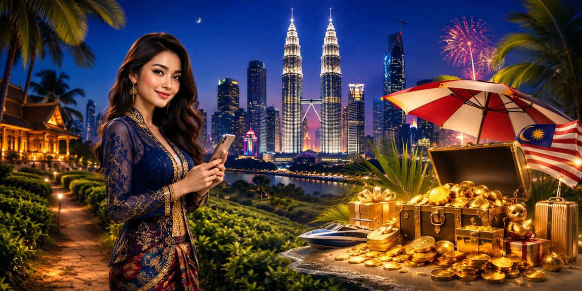 Paparan bonus rebat eksklusif bergaya Kuala Lumpur untuk ahli VIP platform dalam talian