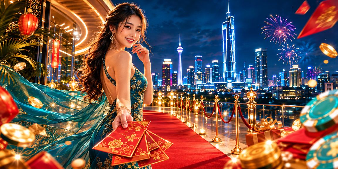 Bonus sampul merah bertema batik Kuala Lumpur untuk perayaan dengan tawaran odds istimewa